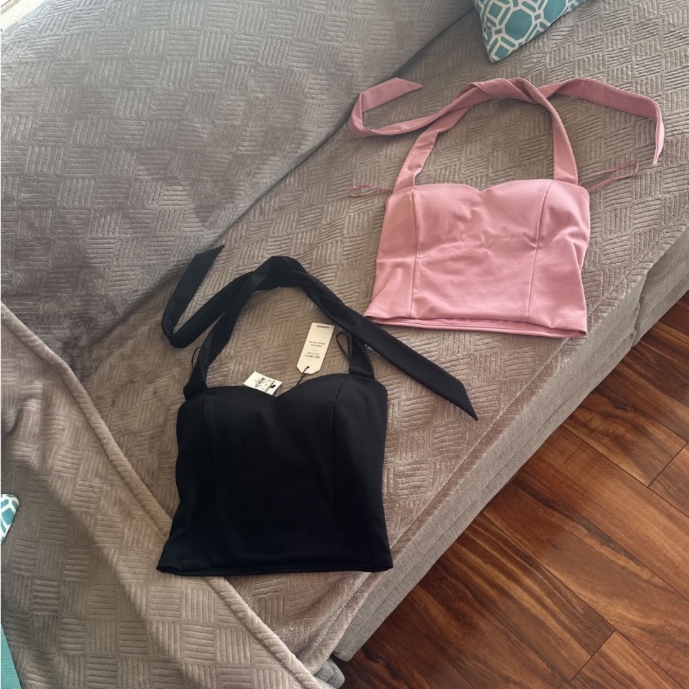 Express body contour halter top